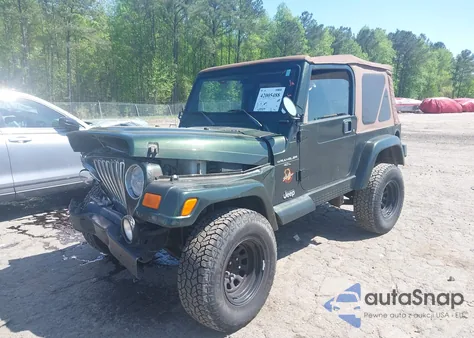 1998 Jeep Wrangler Sahara from USA, damaged, VIN 1J4FY49S0WP725185